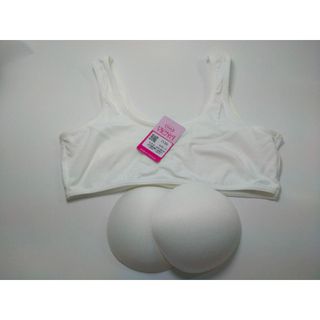 Áo lá học sinh cho bé gái cấp 1, 2 vải cotton mềm tốt có mút tháo rời mút mỏng 1 cm mã viena820