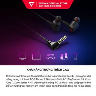 Tai nghe Asus ROG Cetra II Core