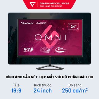 Màn hình ViewSonic VX2479-HD-PRO 24" IPS 180Hz chuyên game