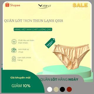 Quần lót nữ thun lạnh thoáng mát Viena Q318 mặc hằng ngày