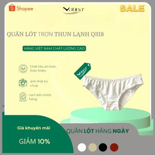 Quần lót nữ thun lạnh thoáng mát Viena Q318 mặc hằng ngày