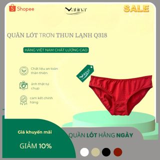 Quần lót nữ thun lạnh thoáng mát Viena Q318 mặc hằng ngày