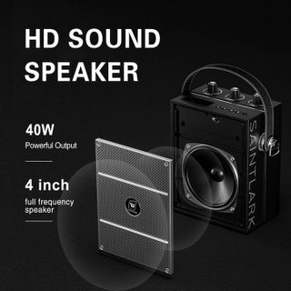 Máy Trợ Giảng Không Dây WinBridge S98 - 40W Với Tai Nghe Micrô Không Dây