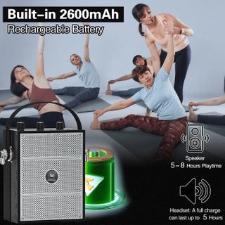 Máy Trợ Giảng Không Dây WinBridge S98 - 40W Với Tai Nghe Micrô Không Dây