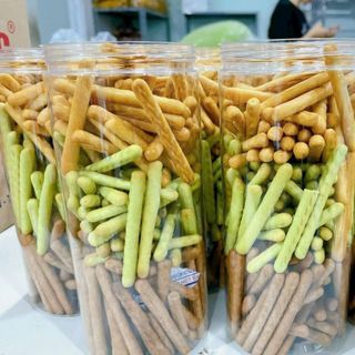 Bánh quy que đũa ăn là nghiền