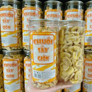 Chuối sấy giòn hủ 300g