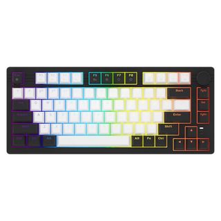 Bàn phím cơ DareU EK75 White Black Firefly/ Dream switch