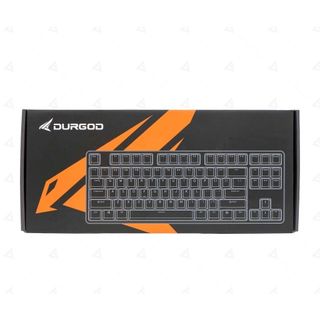 Bàn Phím Cơ Không Dây Durgod Cavalry 87 Black White Kailh Turbo Silent Red/Brown/Red Switch