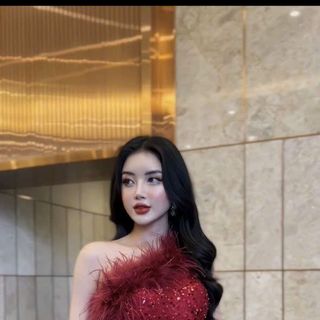 ĐẦM BODY LỆCH VAI KIM SA PHỐI LÔNG SIÊU SANG CHẢNH
