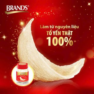 Nước yến thật Brand's không đường lốc 6 hũ x 42ml/hũ