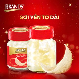 Nước yến thật Brand's không đường lốc 6 hũ x 42ml/hũ