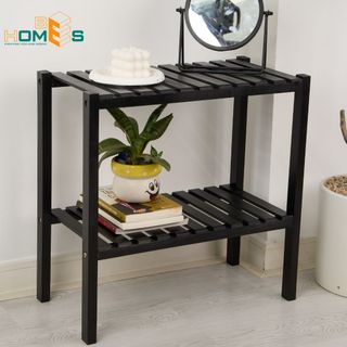 Kệ Giày Behomes 2 Tầng 50cm Gỗ Thông Cao Cấp Chống Mối Mọt Cong Vênh