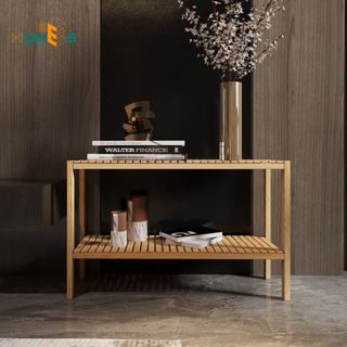 Kệ Giày Behomes 2 Tầng 80cm Gỗ Thông Cao Cấp Chống Mối Mọt Cong Vênh