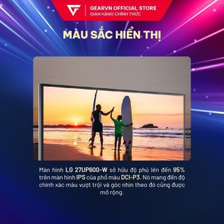 Màn hình LG 27UP600-W 27" IPS 4K FreeSync HDR