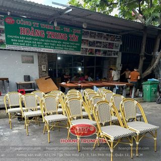 Ghế cafe ngoài trời hiện đại nhất ưa chuộng nhất thị trường