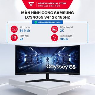 Màn hình cong Samsung LC34G55 34" 2K 165Hz