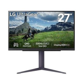 Màn hình LG 27GS85Q-B 27" Nano IPS 2K 200Hz HDR10 Gsync chuyên game