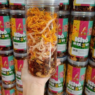 Khô Mix Bò/Gà/Heo 300G - Thực Phẩm Chế Biến Sẵn