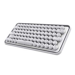 Bàn phím Bluetooth Rapoo Ralemo Pre 5 RA Trắng/ Xanh/ Tím