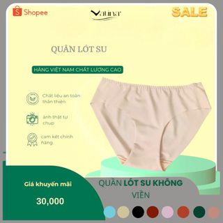 Quần lót su không viền Q58 vải cao cấp hút ẩm không cấn mông nhiều màu sắc