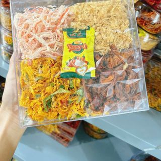 Khô mix 4 loại ( Heo - Mực - Gà - Chà bông)
