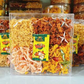 Khô mix 4 loại ( Heo - Mực - Gà - Chà bông)