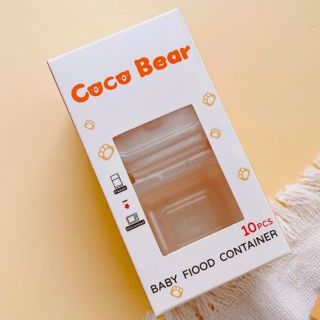HỘP TRỮ THỰC PHẨM ĂN DẶM COCO BEAR CHỊU NHIỆT 50ML & 100ML L087 - LADY'S PASSION