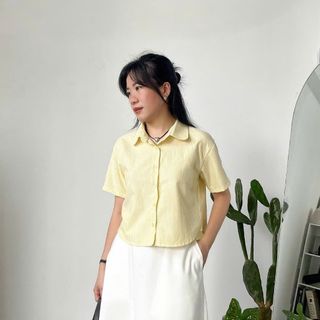 Chân váy basic nữ công sở dáng xòe thanh lịch có túi sườn