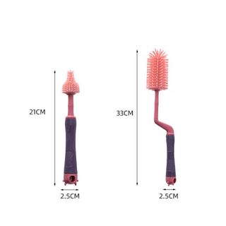 CỌ BÌNH SỮA SILICON XOAY 360 ĐỘ 3 CHI TIẾT 56961 - LADY'S PASSION