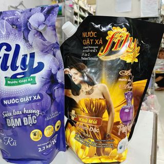 Nước Giặt Xả Fily Siêu Đậm Đặc Túi 2L (2,2kg)