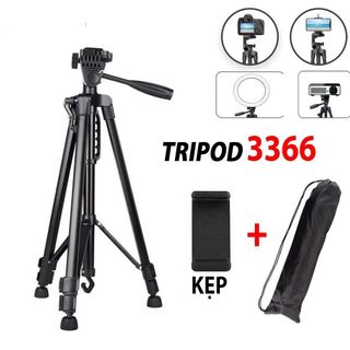 Chân máy ảnh camera, giá đỡ điện thoại TRIPOD 3366 (hàng loại 1 chắc đẹp)