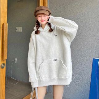 Áo hoodie form rộng UNISEX thêu chữ NQ30 chất nỉ bông dày mịn freesize