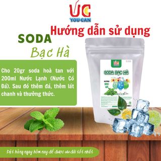 SODA BẠC HÀ BỘT HÒA TAN, NƯỚC UỐNG GIẢI KHÁT CÓ SẴN GAS, KHÔNG CẦN SIRO, THƠM NGON, DỄ PHA TÚI 500GR - LADY'S PASSION