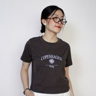 Áo thun fom lửng basic-cotton 100%