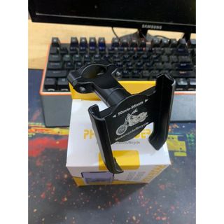 Giá đỡ kẹp điện thoại chống cướp 3312 gắn xe máy và 3314 gắn ghi đông chắc chắn (3312 gắn được 2 bên chân kính)