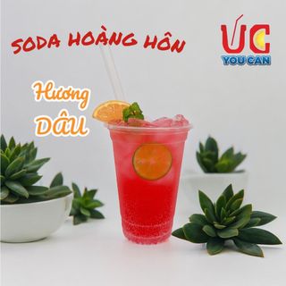 SODA HOÀNG HÔN DÂU, NƯỚC UỐNG GIẢI KHÁT CÓ SẴN GAS, KHÔNG CẦN SIRO VÀ NƯỚC CÓ GAS, THƠM NGON, DỄ PHA TÚI 500GR SDHHD - LADY'S PASSION