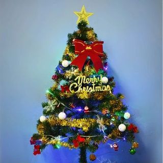 CÂY THÔNG NOEL TRANG TRÍ 1M5 KÈM PHỤ KIỆN CHÂN NHỰA