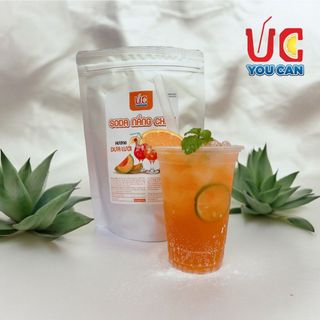 SODA DƯA LƯỚI, NƯỚC UỐNG GIẢI KHÁT CÓ SẴN GAS, KHÔNG CẦN SIRO VÀ NƯỚC CÓ GAS, THƠM NGON, DỄ PHA TÚI 500GR SDDL - LADY'S PASSION