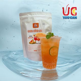 SODA DƯA LƯỚI, NƯỚC UỐNG GIẢI KHÁT CÓ SẴN GAS, KHÔNG CẦN SIRO VÀ NƯỚC CÓ GAS, THƠM NGON, DỄ PHA TÚI 500GR SDDL - LADY'S PASSION