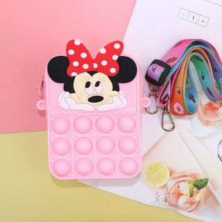 TÚI ĐEO CHÉO SILICON POP IT HOẠT HÌNH DỄ THƯƠNG 55672 - LADY'S PASSION