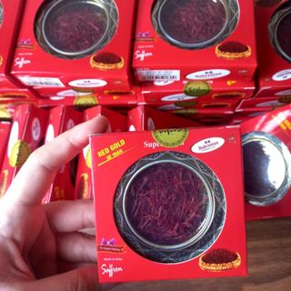 Saffron nhụy hoa nghệ tây loại hộp thiếc 1g