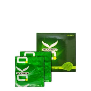 Bao cao su gia đình OK Rocmen hương bạc hà 48 hộp (144 chiếc) chính hãng giá siêu rẻ