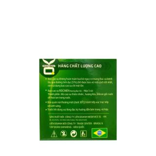 Bao cao su gia đình OK Rocmen hương bạc hà 48 hộp (144 chiếc) chính hãng giá siêu rẻ