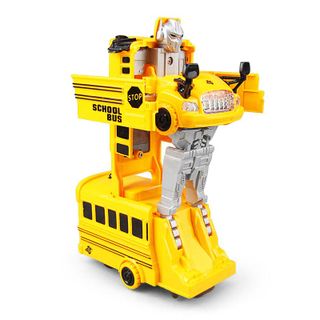 ĐỒ CHƠI TRẺ EM XE BUS BIẾN HÌNH ROBOT CÓ NHẠC VÀ ĐÈN 55436 - LADY'S PASSION