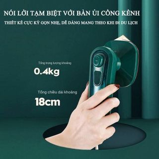 BÀN LÀ HƠI NƯỚC CẦM TAY MINI , BÀN ỦI HƠI NƯỚC CÔNG SUẤT 33W GD049 - LADY'S PASSION