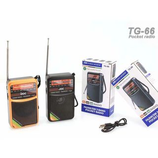 Đài Radio FM JOC TG-66 hỗ trợ thẻ nhớ-usb