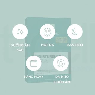 HỘP 10 MIẾNG MẶT NẠ DƯỠNG ẨM CHUYÊN SÂU MARTIDERM THE ORIGINALS MOISTURISING MASK 25ML/MIẾNG
