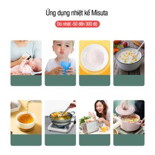 NHIỆT KẾ ĐO NƯỚC PHA SỮA, ĐO NƯỚC TẮM MISUTA 55206 - LADY'S PASSION