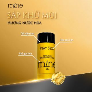 Sáp khử mùi Mine perfumed deodorant stick stay Sexy chai 50g