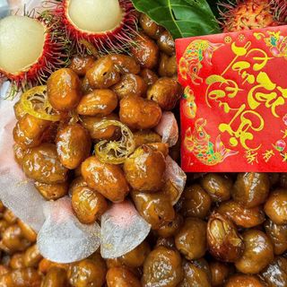 MỨT CHÔM CHÔM SÊN TẮC - MÓN NGON "KHÔNG THỂ BỎ LỠ 500G - WINNIE HOUSE